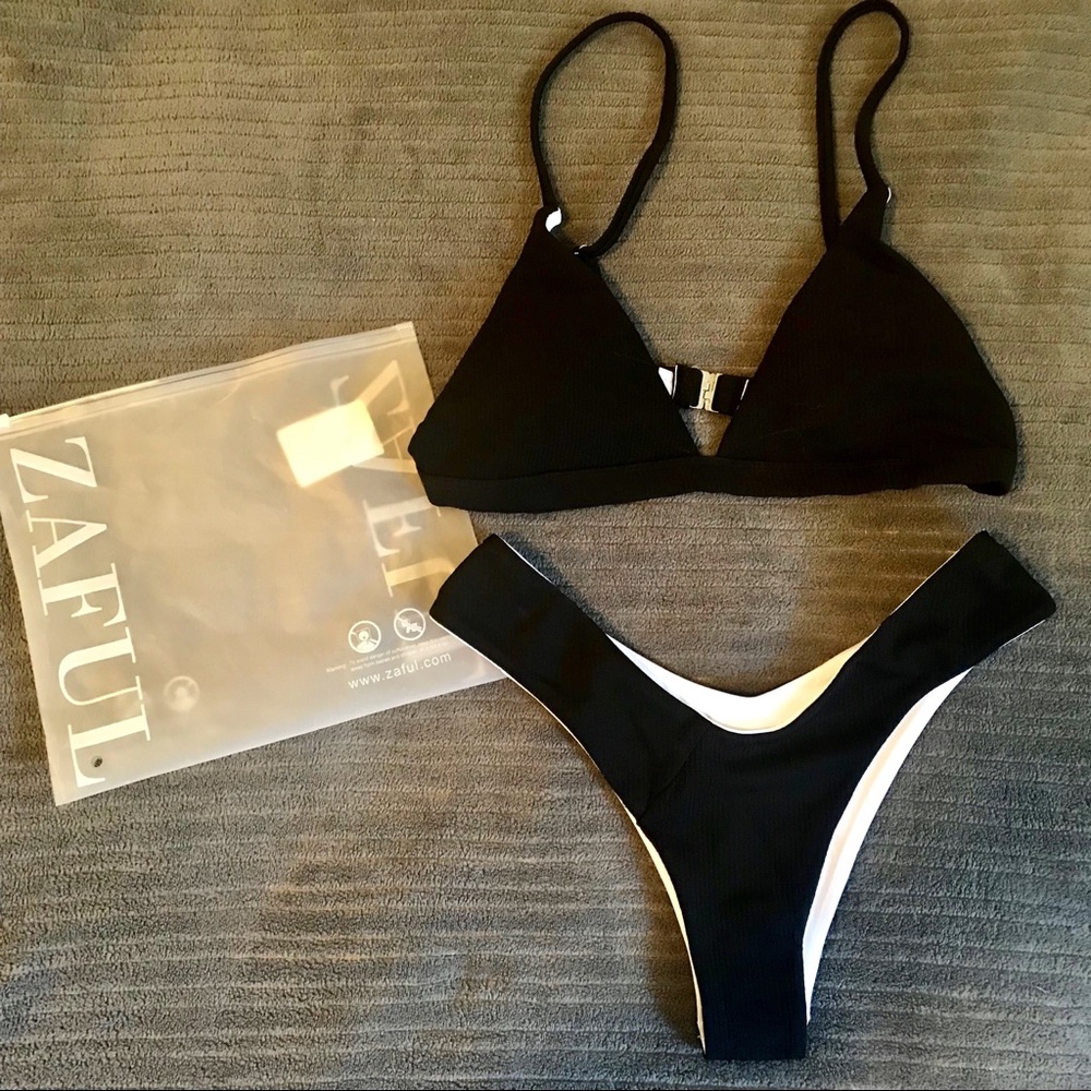 Zaful high cut bikini